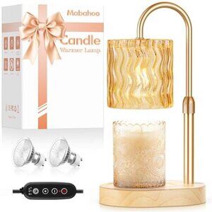 Candle Warmer Lamp Dimmable Timer Wax Melt Warmer Jar Candle Warmer Home Decor